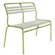 Schaffner Säntis Banc à lattes 2 places sans accoudoirs Vert Clair 63 Vert pastel 64 