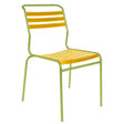 Schaffner Säntis Chaise à lattes Vert Clair 63 Jaune 11 