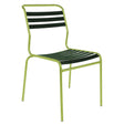 Schaffner Säntis Chaise à lattes Vert Clair 63 Vert sapin 66 