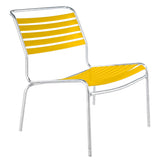 Schaffner Säntis Chaise basse à lattes Galvanisé à chaud 02 Jaune 11 