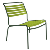 Schaffner Säntis Chaise basse à lattes Vert Sapin 66 Vert Clair 63 
