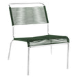 Schaffner Säntis Chaise basse Spaghetti Galvanisé à chaud 02 Vert Sapin 66 