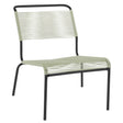 Schaffner Säntis Chaise basse Spaghetti Noir 91 Vert pastel 64 