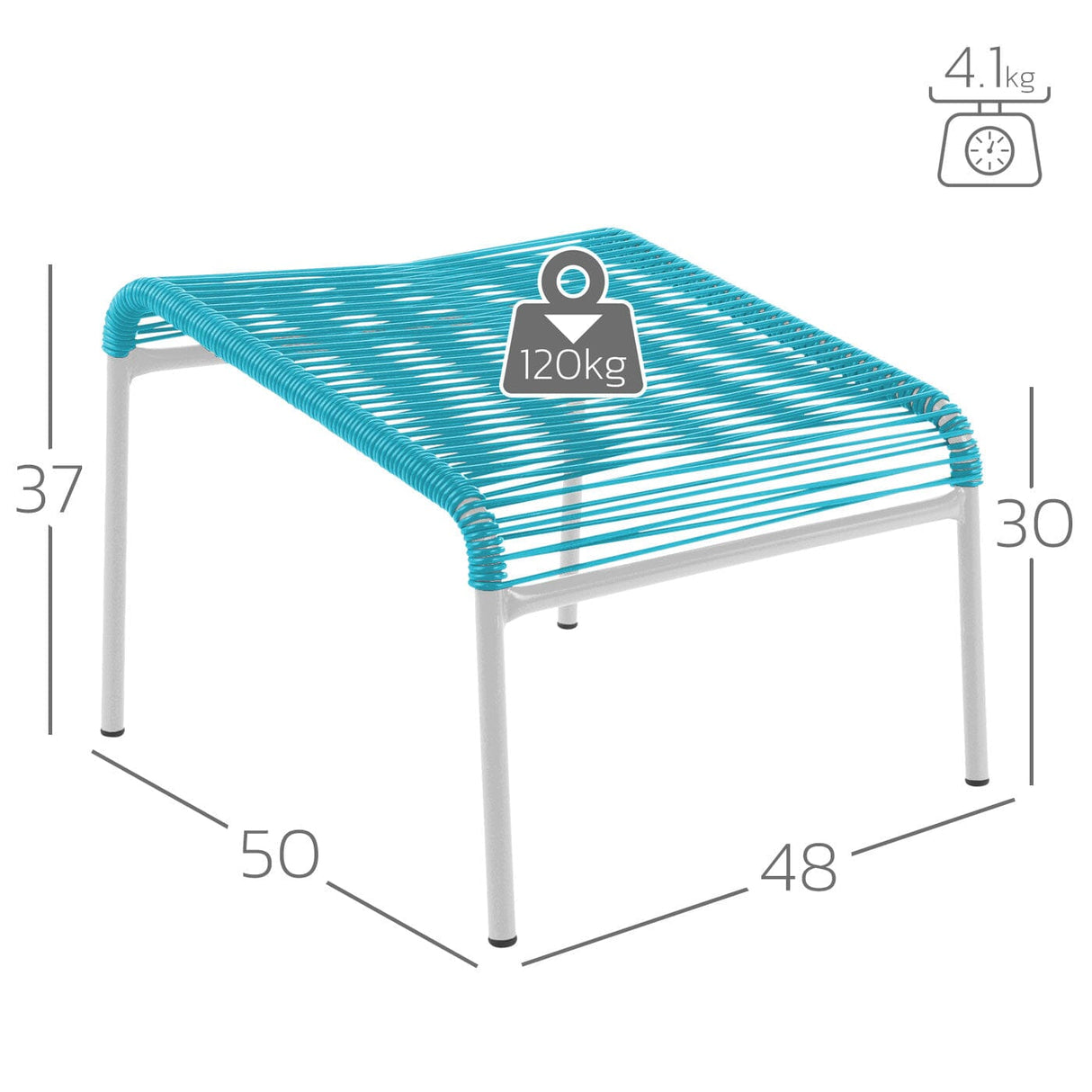 Schaffner Säntis Repose-pieds Spaghetti 