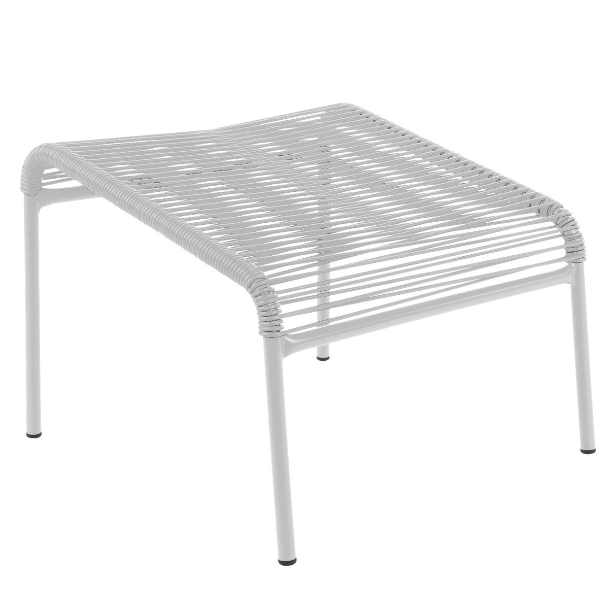 Schaffner Säntis Repose-pieds Spaghetti Blanc 90 Blanc 90 