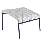 Schaffner Säntis Repose-pieds Spaghetti Bleu 53 Blanc 90 