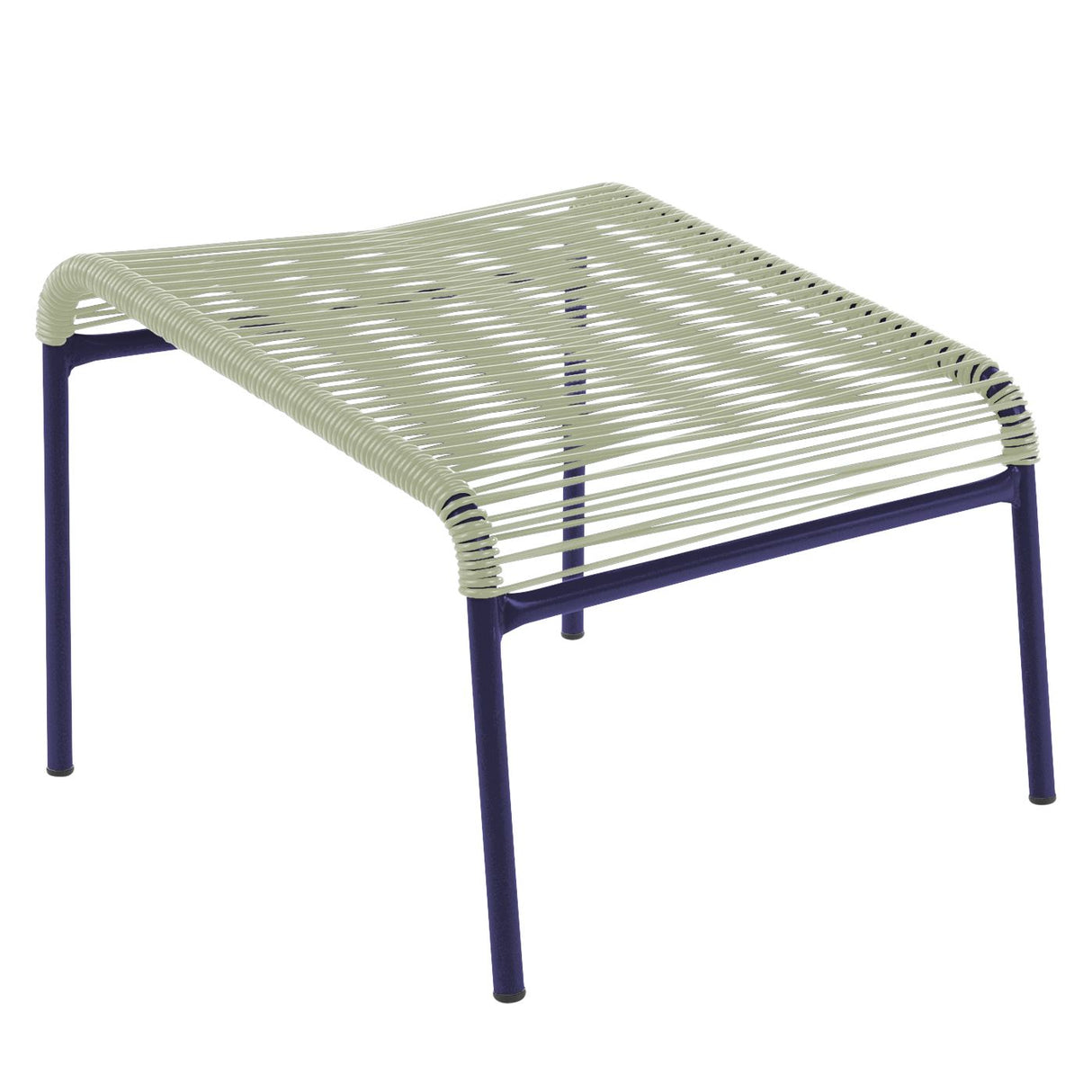 Schaffner Säntis Repose-pieds Spaghetti Bleu 53 Vert pastel 64 