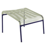 Schaffner Säntis Repose-pieds Spaghetti Bleu 53 Vert pastel 64 