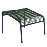 Schaffner Säntis Repose-pieds Spaghetti Bleu 53 Vert Sapin 66 