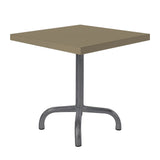 Schaffner Säntis Table d'appoint rabattable 50x50cm Anthracite 77 Champagne 85 
