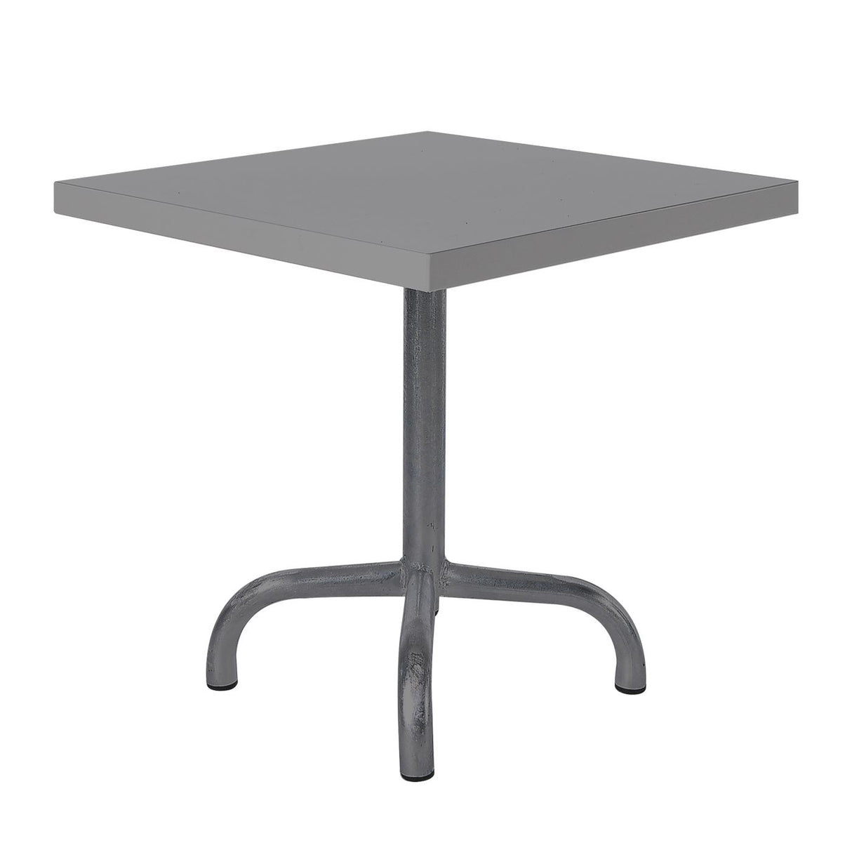 Schaffner Säntis Table d'appoint rabattable 50x50cm Anthracite 77 Gris Argent 78 