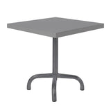 Schaffner Säntis Table d'appoint rabattable 50x50cm Anthracite 77 Gris Argent 78 
