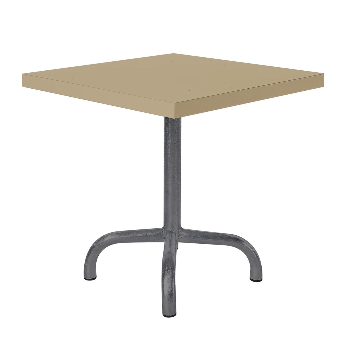 Schaffner Säntis Table d'appoint rabattable 50x50cm Anthracite 77 Marron Pastel 83 