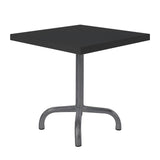 Schaffner Säntis Table d'appoint rabattable 50x50cm Anthracite 77 Noir 91 