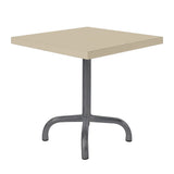 Schaffner Säntis Table d'appoint rabattable 50x50cm Anthracite 77 Sable Pastel 15 