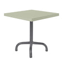 Schaffner Säntis Table d'appoint rabattable 50x50cm Anthracite 77 Vert Pastel 64 