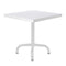 Schaffner Säntis Table d'appoint rabattable 50x50cm Blanc 90 Blanc 90 