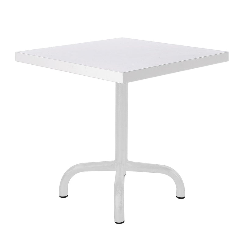 Schaffner Säntis Table d'appoint rabattable 50x50cm Blanc 90 Blanc 90 