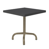 Schaffner Säntis Table d'appoint rabattable 50x50cm Champagne 85 Anthracite 77 