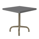 Schaffner Säntis Table d'appoint rabattable 50x50cm Champagne 85 Graphite 73 