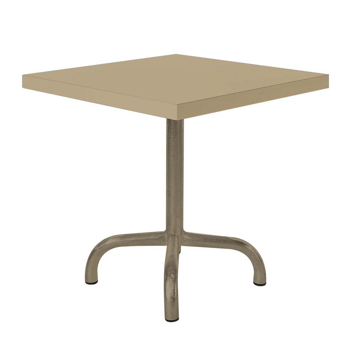 Schaffner Säntis Table d'appoint rabattable 50x50cm Champagne 85 Marron Pastel 83 