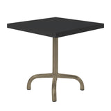 Schaffner Säntis Table d'appoint rabattable 50x50cm Champagne 85 Noir 91 