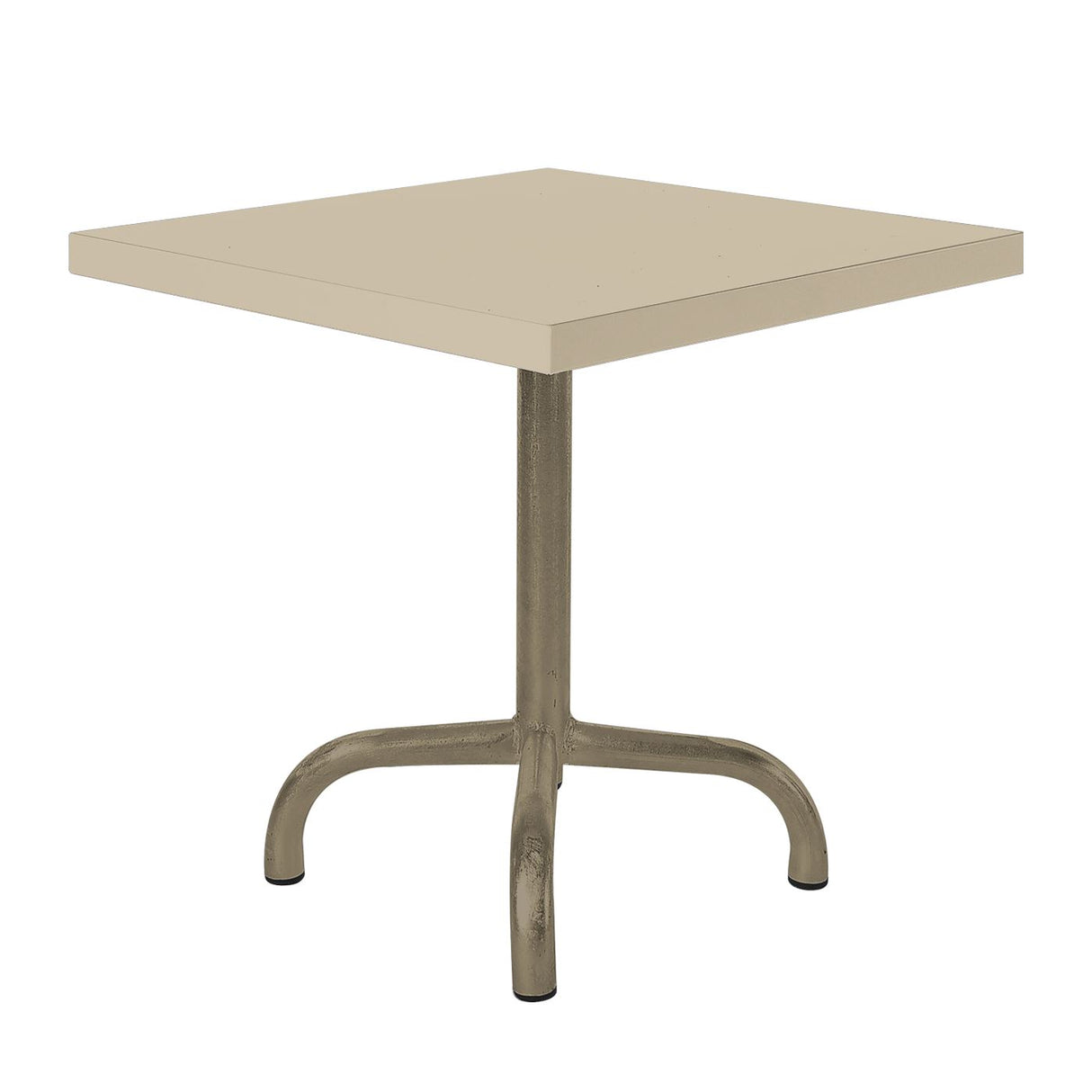 Schaffner Säntis Table d'appoint rabattable 50x50cm Champagne 85 Sable Pastel 15 