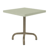 Schaffner Säntis Table d'appoint rabattable 50x50cm Champagne 85 Vert Pastel 64 