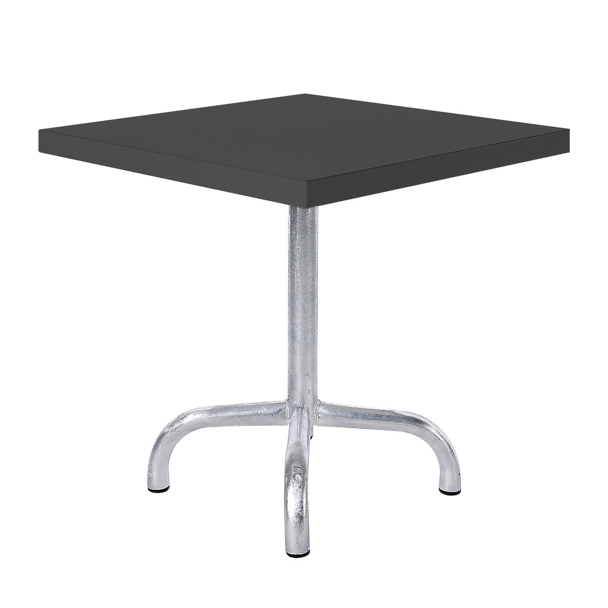 Schaffner Säntis Table d'appoint rabattable 50x50cm Galvanisé à chaud 02 Anthracite 77 