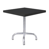 Schaffner Säntis Table d'appoint rabattable 50x50cm Galvanisé à chaud 02 Noir 91 