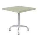 Schaffner Säntis Table d'appoint rabattable 50x50cm Galvanisé à chaud 02 Vert Pastel 64 