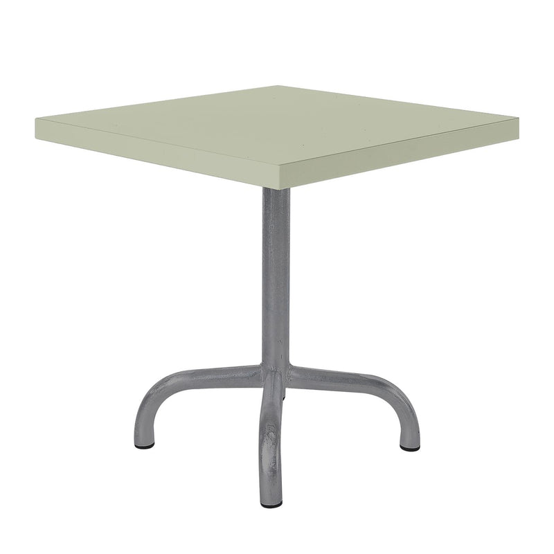 Schaffner Säntis Table d'appoint rabattable 50x50cm Graphite 73 Vert Pastel 64 