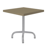 Schaffner Säntis Table d'appoint rabattable 50x50cm Gris Argent 78 Champagne 85 