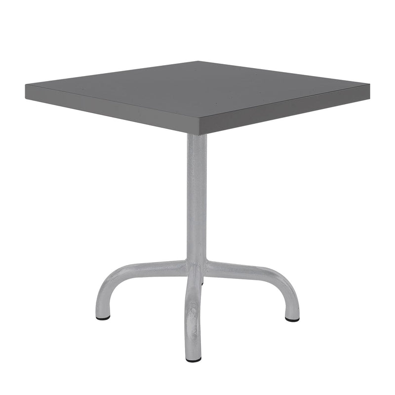 Schaffner Säntis Table d'appoint rabattable 50x50cm Gris Argent 78 Graphite 73 