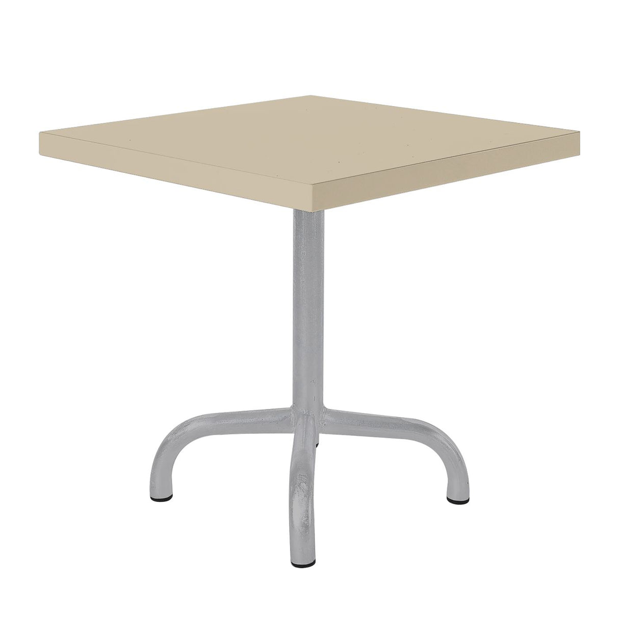 Schaffner Säntis Table d'appoint rabattable 50x50cm Gris Argent 78 Sable Pastel 15 