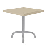 Schaffner Säntis Table d'appoint rabattable 50x50cm Gris Argent 78 Sable Pastel 15 