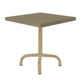 Schaffner Säntis Table d'appoint rabattable 50x50cm Marron Pastel 83 Champagne 85 