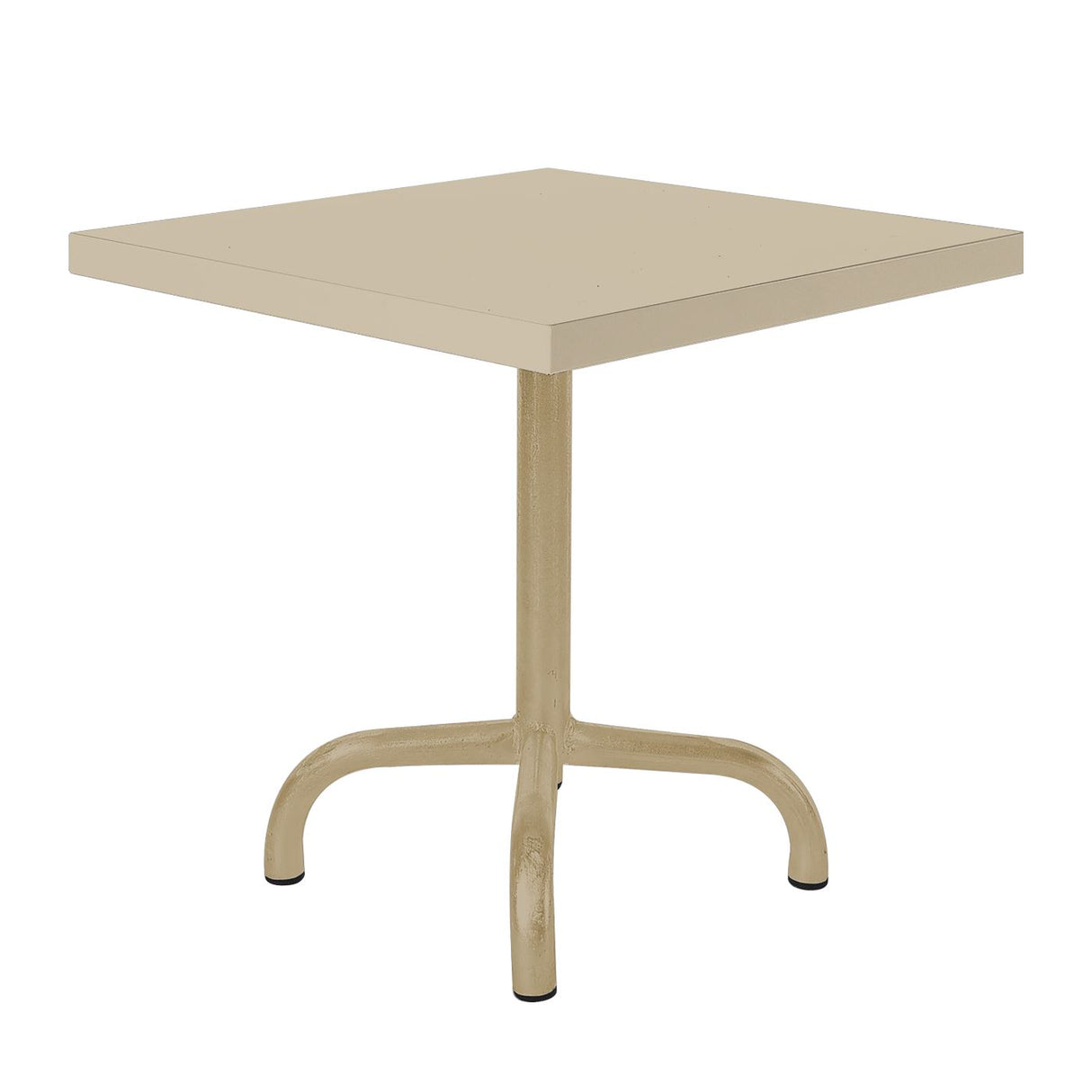 Schaffner Säntis Table d'appoint rabattable 50x50cm Marron Pastel 83 Sable Pastel 15 