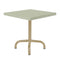 Schaffner Säntis Table d'appoint rabattable 50x50cm Marron Pastel 83 Vert Pastel 64 