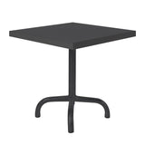 Schaffner Säntis Table d'appoint rabattable 50x50cm Noir 91 Anthracite 77 