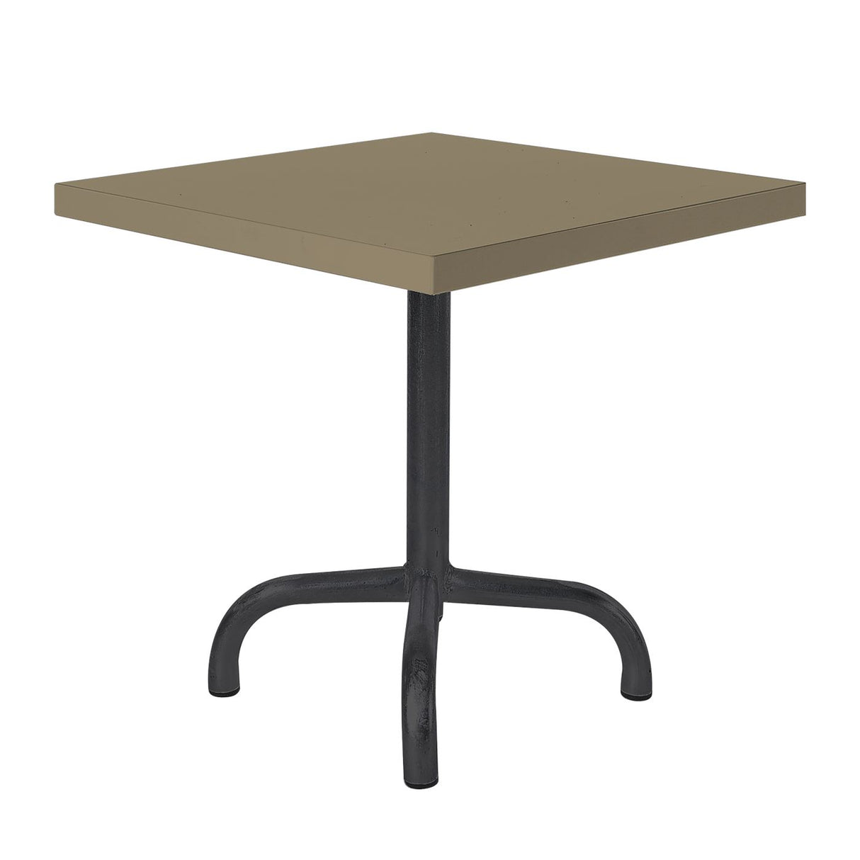 Schaffner Säntis Table d'appoint rabattable 50x50cm Noir 91 Champagne 85 