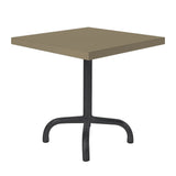 Schaffner Säntis Table d'appoint rabattable 50x50cm Noir 91 Champagne 85 