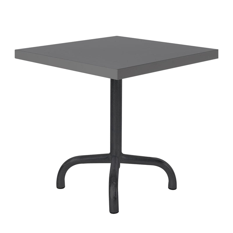 Schaffner Säntis Table d'appoint rabattable 50x50cm Noir 91 Graphite 73 