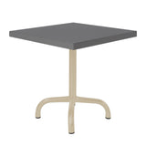 Schaffner Säntis Table d'appoint rabattable 50x50cm Sable Pastel 15 Graphite 73 
