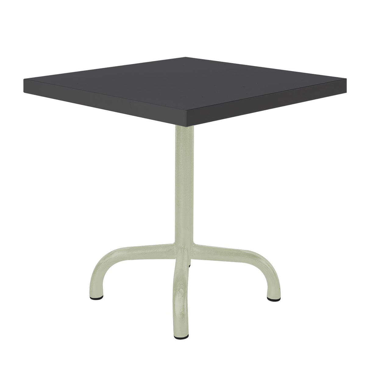 Schaffner Säntis Table d'appoint rabattable 50x50cm Vert Pastel 64 Anthracite 77 