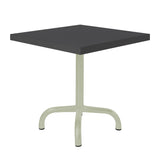 Schaffner Säntis Table d'appoint rabattable 50x50cm Vert Pastel 64 Anthracite 77 