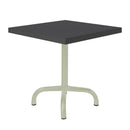 Schaffner Säntis Table d'appoint rabattable 50x50cm Vert Pastel 64 Anthracite 77 
