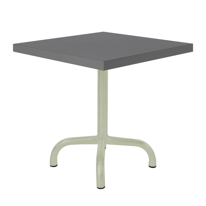 Schaffner Säntis Table d'appoint rabattable 50x50cm Vert Pastel 64 Graphite 73 