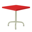 Schaffner Säntis Table d'appoint rabattable 50x50cm Vert Pastel 64 Rouge 30 