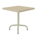 Schaffner Säntis Table d'appoint rabattable 50x50cm Vert Pastel 64 Sable Pastel 15 
